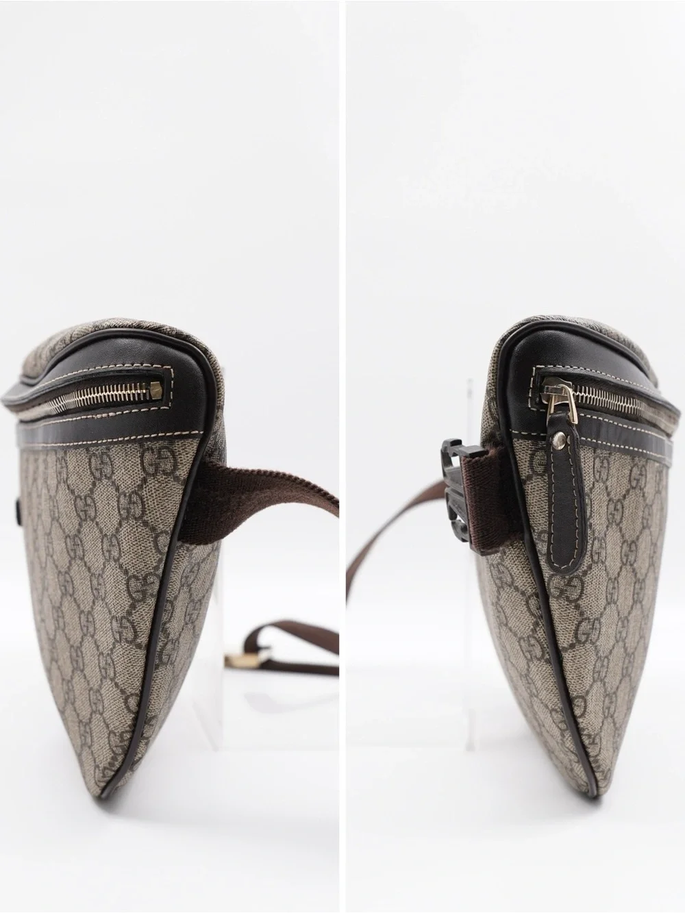 Gucci Belt bag Brown/Tan GG Monogram Belt Bag